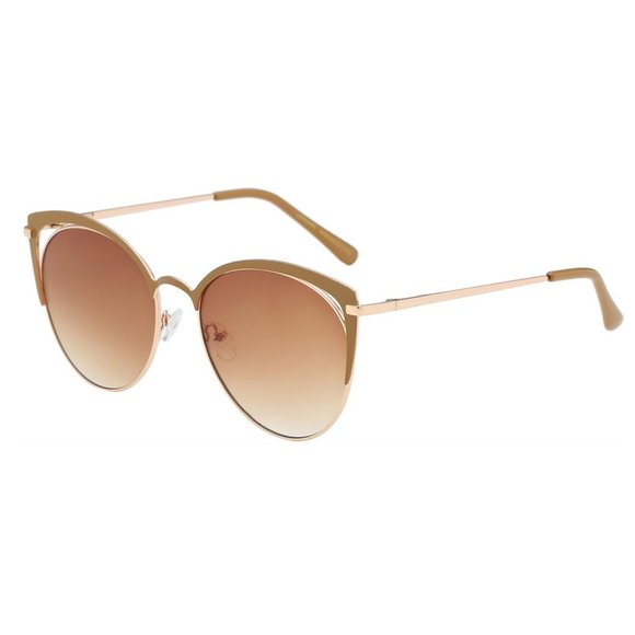 Giselle Accessories - 🆕 GISELLE RETRO TAN FASHION SUNGLASSES